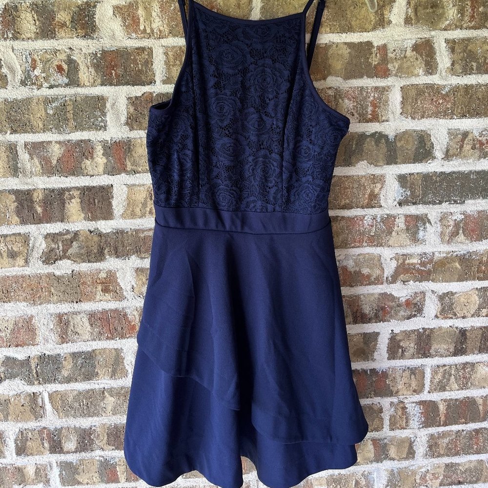 Xtraordinary Navy Blue Tank Dress